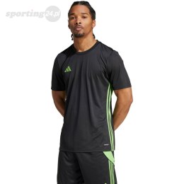 Koszulka męska adidas Tabela 23 Jersey czarno-limonkowa JI8825 Adidas teamwear