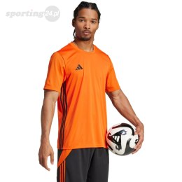 Koszulka męska adidas Tabela 23 Jersey pomarańczowo-czarna JI8827 Adidas teamwear