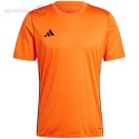 Koszulka męska adidas Tabela 23 Jersey pomarańczowo-czarna JI8827 Adidas teamwear