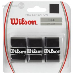 Owijka Wilson Pro Sensation Feel Overgrip 3 szt. czarne WRZ4010BK Wilson