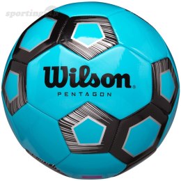 Piłka nożna Wilson Pentagon SB Robl niebieska WTE8542XB05 Wilson