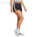 Spodenki damskie adidas Essentials 3-Stripes Single Jersey Booty czarne IC0757 Adidas