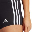 Spodenki damskie adidas Essentials 3-Stripes Single Jersey Booty czarne IC0757 Adidas