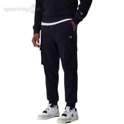 Spodnie męskie Champion Rib Cuff Cargo Pants czarne 220298 KK001 Champion