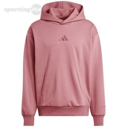 Bluza męska adidas ALL SZN Fleece różowa IY4136 Adidas