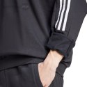 Bluza męska adidas House of Tiro Fleece czarno-biała IW0172 Adidas