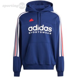 Bluza męska adidas House of Tiro Nations Pack Hoodie granatowa IY4530 Adidas