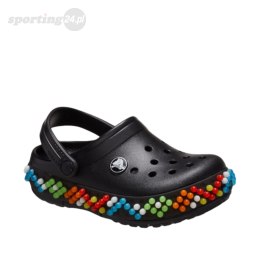 Chodaki dla dzieci Crocs Crocband Colorful Lights Clog czarne 210467 001 Crocs