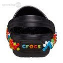 Chodaki dla dzieci Crocs Crocband Colorful Lights Clog czarne 210467 001 Crocs