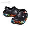 Chodaki dla dzieci Crocs Crocband Colorful Lights Clog czarne 210467 001 Crocs