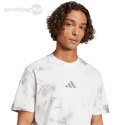 Koszulka męska adidas All Szn Wash Tee biało-szara IX1260 Adidas