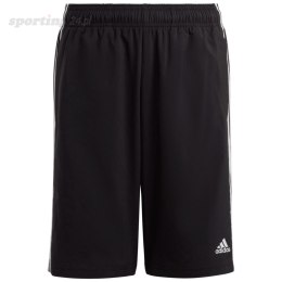 Spodenki dla dzieci adidas Essentials 3-Stripes Woven czarne HR6332 Adidas