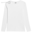 Koszulka damska Longsleeve 4F F376 biała 4FWMM00TLONF376 10S 4F