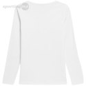 Koszulka damska Longsleeve 4F F376 biała 4FWMM00TLONF376 10S 4F