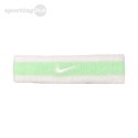 Opaska na głowę Nike Swoosh biało-zielona N0001544117OS Nike