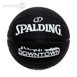 Piłka do koszykówki Spalding Downtown czarna 84634Z Spalding