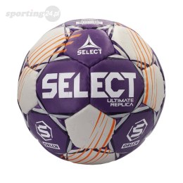 Piłka ręczna Select Ultimate Orlen Superliga 3 EHF Replica fioletowo-szara 13473 Select