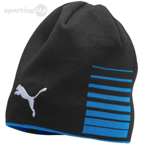 Czapka Puma LIGA Reversible Beanie czarno-niebieska 22357 02 Puma