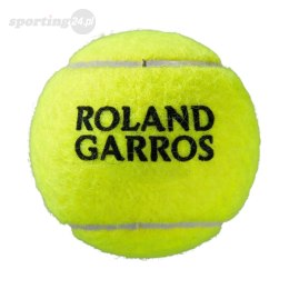 Piłki do tenisa ziemnego Wilson Roland Garros Clay Court 3 szt. WRT125000 Wilson