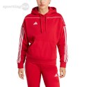 Bluza damska adidas Tiro 23 League Sweat Hoodie czerwona HS7234 Adidas