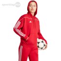 Bluza damska adidas Tiro 23 League Sweat Hoodie czerwona HS7234 Adidas