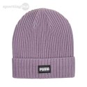 Czapka Puma Ribbed Classic Cuff Beanie jasny fiolet 024038 19 Puma