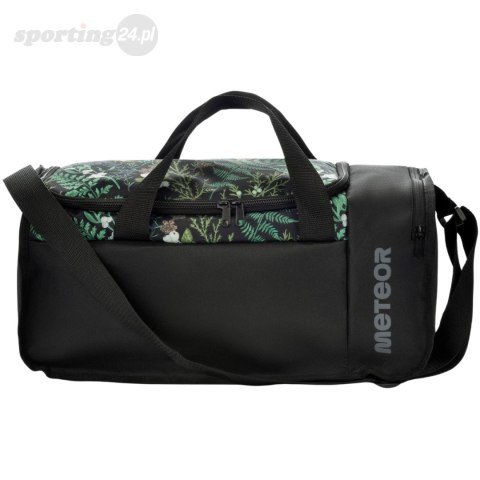 Torba Fitness Meteor Nanuq 20L czarna, liście 16894 Meteor