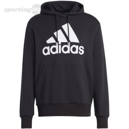 Bluza męska adidas Essentials French Terry Big Logo Hoodie czarna IC9363 Adidas