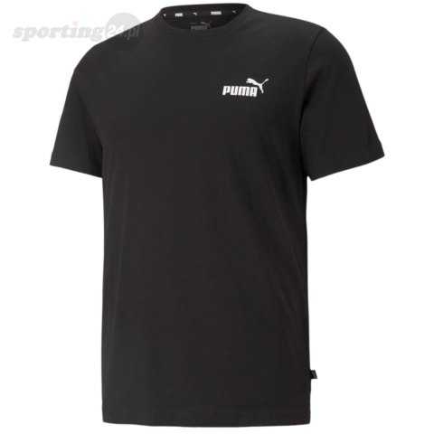 Koszulka męska Puma ESS Small Logo Tee czarna 586668 01 Puma