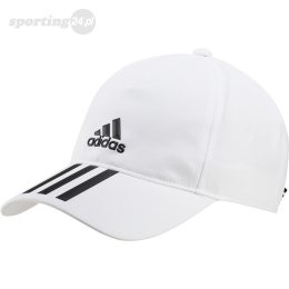 Czapka z daszkiem damska adidas Aeroready Baseball Cap 3 Stripes 4athlts OSFW biała GM4511 Adidas