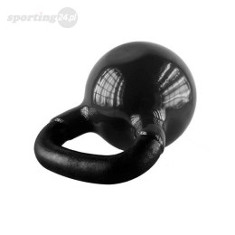 KNV08 BLACK KETTLEBELL ŻELIWNY POKRYTY WINYLEM HMS