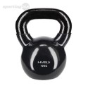 KNV10 BLACK KETTLEBELL ŻELIWNY POKRYTY WINYLEM HMS