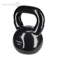 KNV10 BLACK KETTLEBELL ŻELIWNY POKRYTY WINYLEM HMS