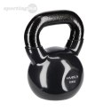 KNV10 BLACK KETTLEBELL ŻELIWNY POKRYTY WINYLEM HMS