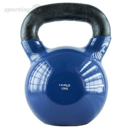 KNV32 BLUE KETTLEBELL ŻELIWNY POKRYTY WINYLEM HMS