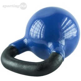 KNV32 BLUE KETTLEBELL ŻELIWNY POKRYTY WINYLEM HMS