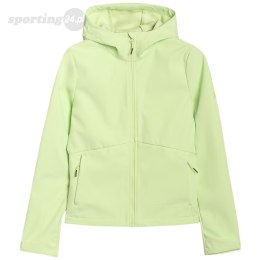 Kurtka damska softshell 4F F320 soczysta zieleń 4FWSS25TSOFF320 45S 4F