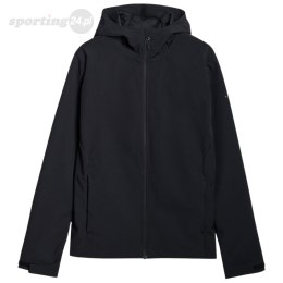 Kurtka męska softshell 4F M324 głęboka czerń 4FWSS25TSOFM324 20S 4F