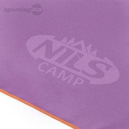 Ręcznik z Mikrofibry Nils Camp 180x100cm fioletowy NCR12