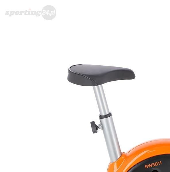 Rower Mechaniczny One Fitness srebno-pomarańczowy RW3011